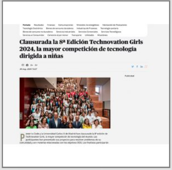 Nota de prensa